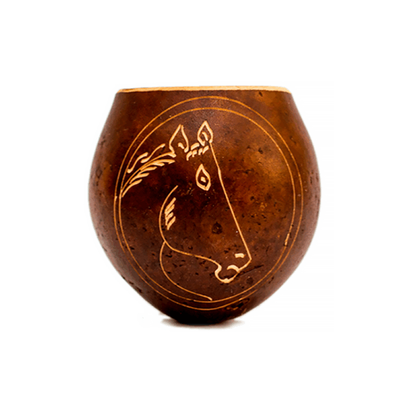 Cuia casco fino bocal baixo