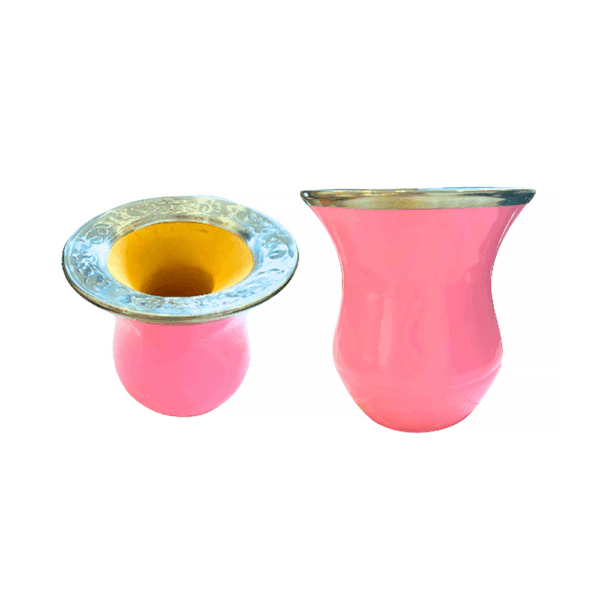 Cuia injetável por fora e parte interna porongo (cores sortidas)