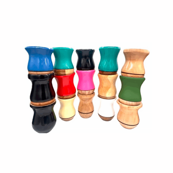 Cuia de madeira imbuia G (especial natural e color)