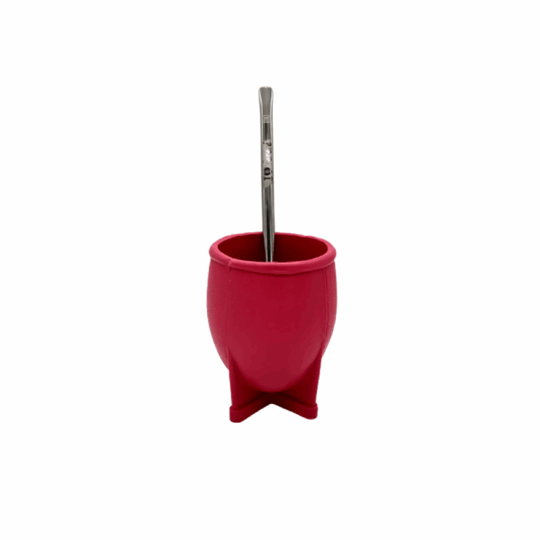 Conjunto cuia tereré revestida P.P (cores sortidas)