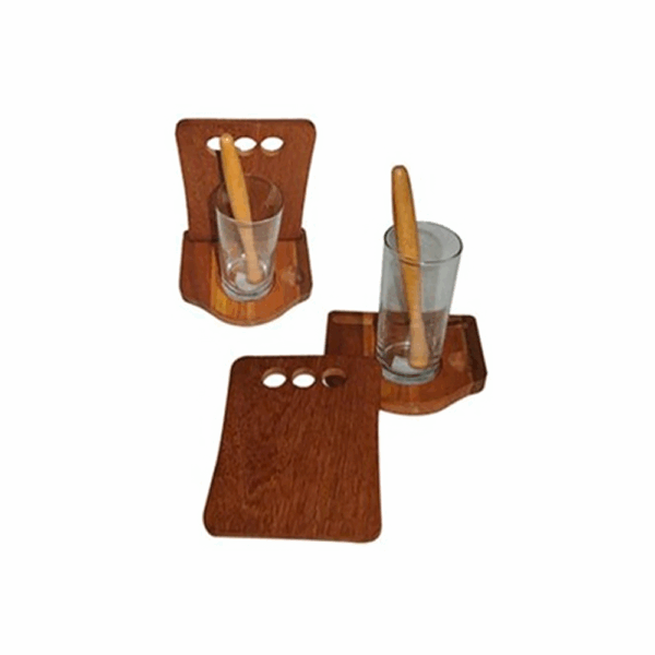 Kit caipirinha copo de acrílico