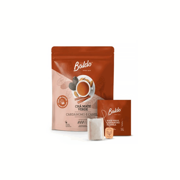 Chá mate Verde | Cardamomo e Canela