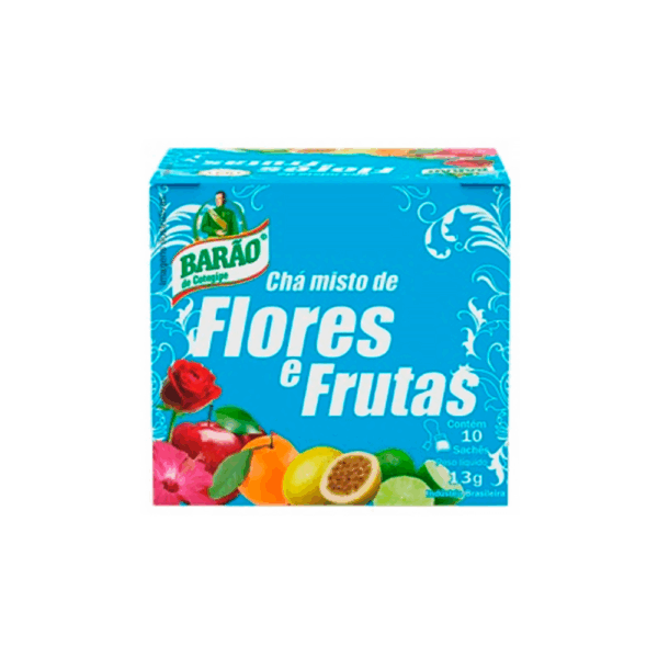 Barão | Chá Flores e Frutas 13g (10 sachês)