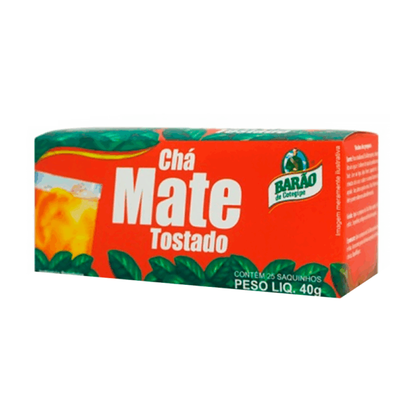 Barão | Chá Mate Tostado 40g (25 sachês)