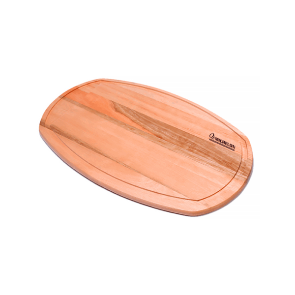 Prancha oval com caneleta