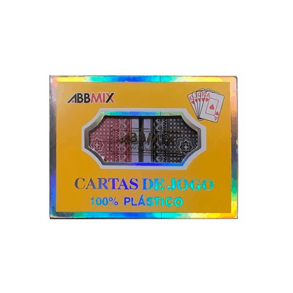 Jogo de baralho duplo 108 (cartas e estojo)