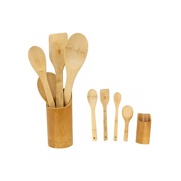 Kit bambu 5 peças