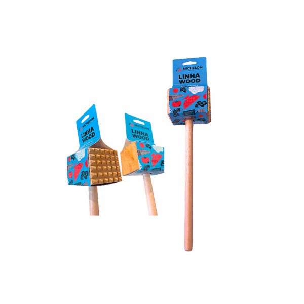 Bate bife 2 lados quadrados